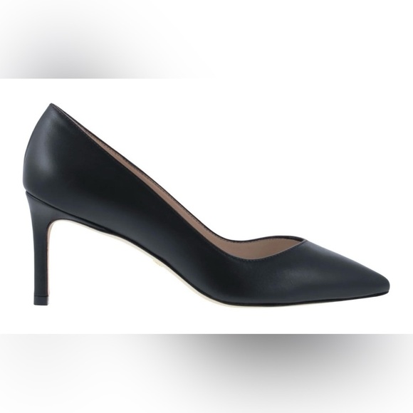 Stuart Weizman Women’s Anny 70 Classic Pump Heel Career Office Black Size 7.5 - Picture 1 of 11